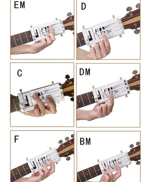 Guitar Chord Presser - Play F Chord Day 1 (USA Shipping)