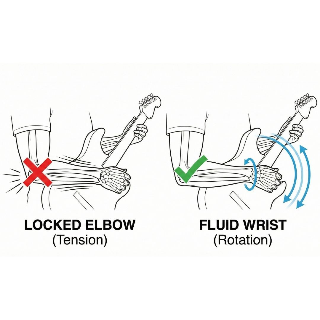 Stop Strumming With Your Elbow!