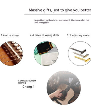 Guitar Chord Presser - Play F Chord Day 1 (USA Shipping)