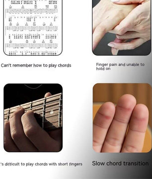 Guitar Chord Presser - Play F Chord Day 1 (USA Shipping)